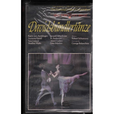 New York City Ballet VHS Davidsbunndlertanze Univideo – 061053 Sigillato