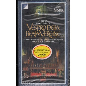 Claudio Monteverdi VHS Vespro Della Beata Vergine Univideo – 0721483 Sigillato