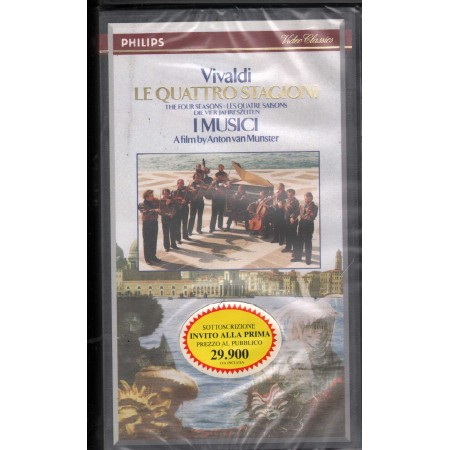Vivaldi VHS Le Quattro Stagioni Philips – 0701353 Sigillato