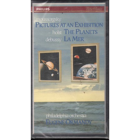Moussorgsky,Holst,Debussy VHS The Planets - La Mer Philips –0701263 Sigillato