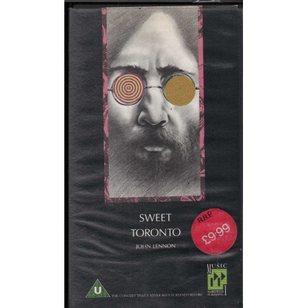 John Lennon VHS Sweet Toronto Screen Ventures – MKM0001 Nuovo