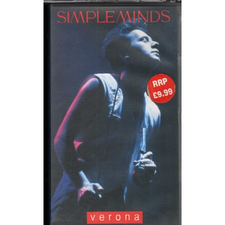 Simple Minds VHS Verona Virgin Music Video – VVD610 Nuovo