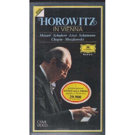 Vladimir Horrowitz VHS In Vienna Deutsche – 0721213 Sigillato