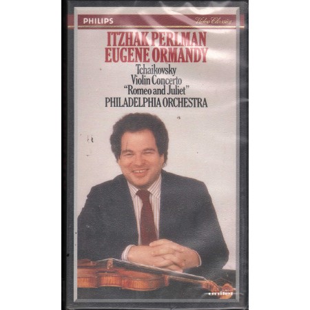 Perlman, Ormandy, Tchaikovsky VHS Violin Concerto / Romeo And Juliet Philips – 0701103 Sigillato