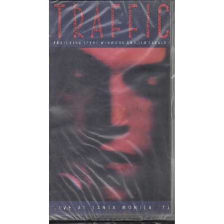 Traffic VHS Live At Santa Monica '72 Island Visual Arts – 0832023 Sigillato