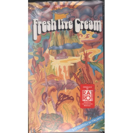 Cream VHS Fresh Live Cream Univideo – 087968301 Sigillato