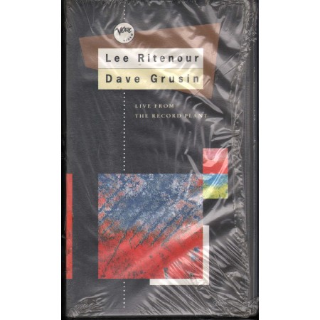 Lee Ritenour, Dave Grusin VHS Live From The Record Plant Verve Video – 0817863 Sigillato