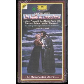 Luciano Pavarotti VHS Verdi, Un Ballo In Maschera Deutsche  – 0724253GH Sigillato