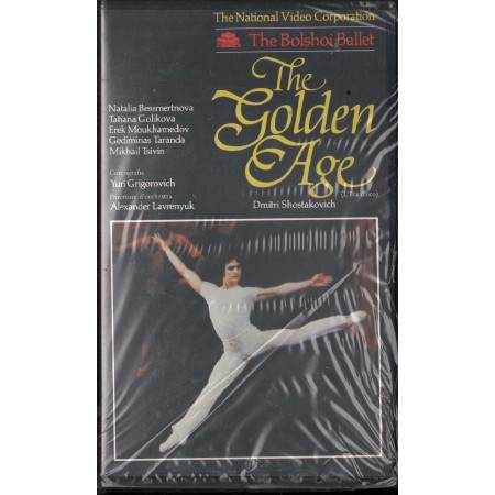 The Bolshoi Ballet VHS Shostakovich: The Golden Age Univideo – 061055 Sigillato