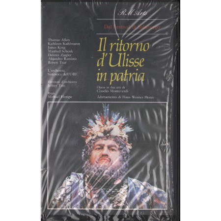 Festival Di Salisburgo VHS Monteverdi: Il Ritorno D' Ulisse In Patria 061078 Sigillato