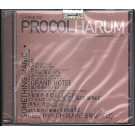 Procol Harum CD DVD Il Meglio Dei Eagle Records – 0207082EIT Sigillato