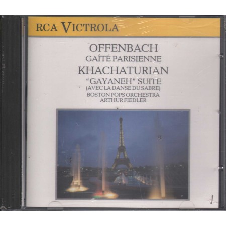 Offenbach, Khachaturian CD Gaite Parisienne, Gayne Suite RCA Victor – VD87734 Sigillato