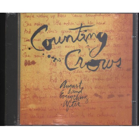 Counting Crows CD August And Everything After Geffen Records – GED24528 Sigillato