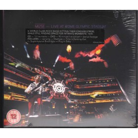 Muse CD DVD Live At Rome Olympic Stadium Warner – 825646394210 Sigillato