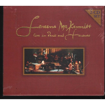 Loreena McKennitt CD Live In Paris And Toronto Quinlan Road – QRCD108 Sigillato
