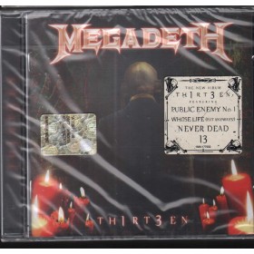 Megadeth CD Th1rt3en Roadrunner Records – 1686177002 Sigillato