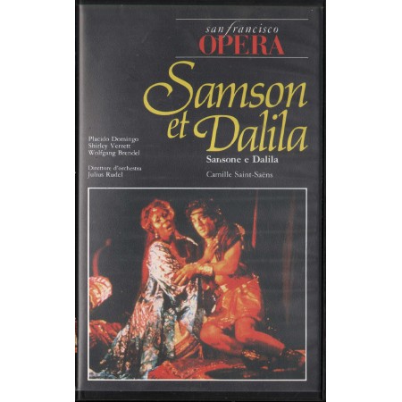 San Francisco Opera VHS Saint Saens, Samson Et Dalila Univideo – 061094 Nuovo