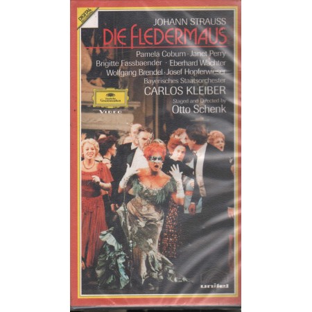 Carlos Kleiber VHS Johann Strauss - Die Fledermaus Deutsche – 0724003 Sigillato