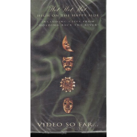 Wet Wet Wet VHS High On The Happy Side Polygram Video – 0844843 Sigillato
