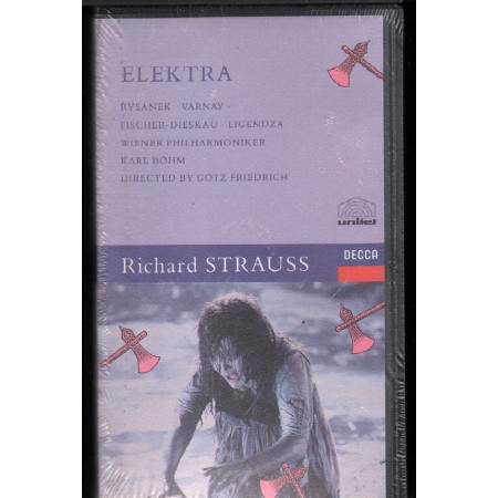Richard Strauss VHS Elektra Decca – 0714003 Sigillato