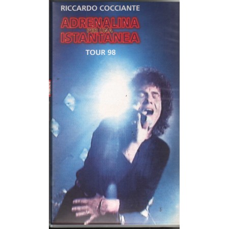 Riccardo Cocciante VHS Adrenalina Per Un Istantanea Sony – 2008802 Nuovo