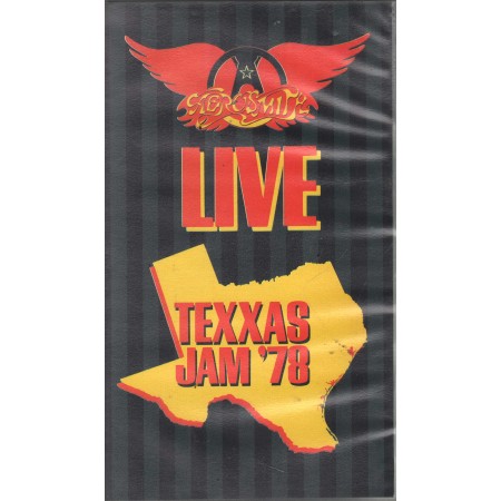Aerosmith VHS Live Texxas Jam '78 CMV Enterprises – 490132 Nuovo