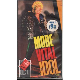 Billy Idol VHS More Vital Chrysalis – VC4070G Nuovo