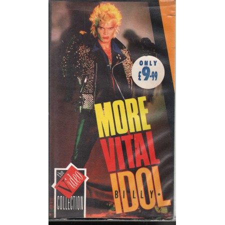 Billy Idol VHS More Vital Chrysalis – VC4070G Nuovo