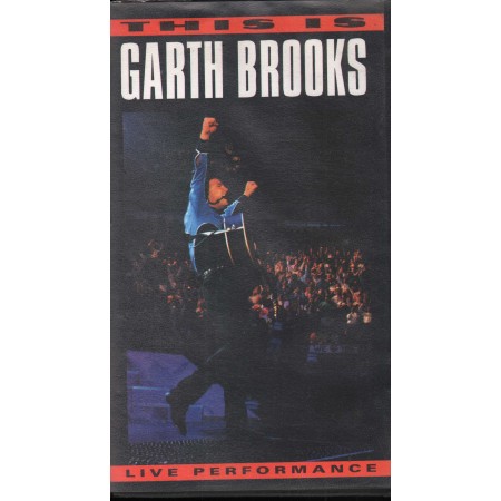 Garth Brooks VHS This Is Garth Brooks Picture Music – 724349103030 Nuovo