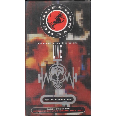 Queensryche VHS Operation: Live Crime Picture Music International – MVP4911383 Nuovo