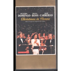 Placido Domingo VHS Christmas In Vienna I Sony Music – 0104844681 Nuovo