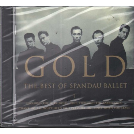 Spandau Ballet CD Gold - The Best Of Spandau Ballet Chrysalis – 724352670024 Sigillato
