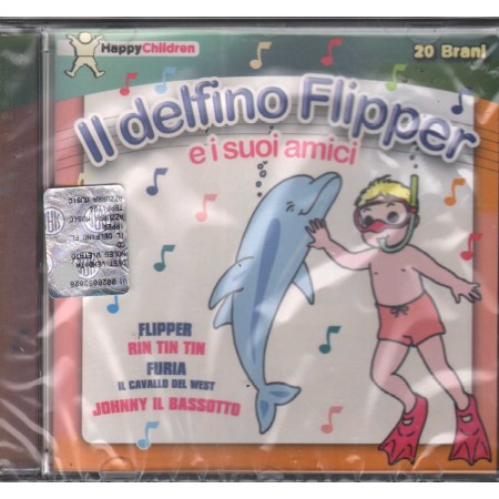 Various CD Il Delfino Flipper E I Suoi Amici Azzurra – TBPF1194 Sigillato