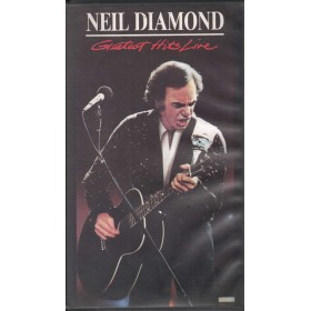Neil Diamond VHS Greatest Hits Live CMV Enterprises – 490142 Nuovo