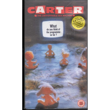 Carter The Unstoppable  VHS What Do You Think Of The Programme So Far Nuovo