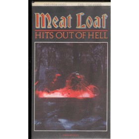 Meat Loaf VHS Hits Out Of Hell CBS Fox Video – 323450 Nuovo