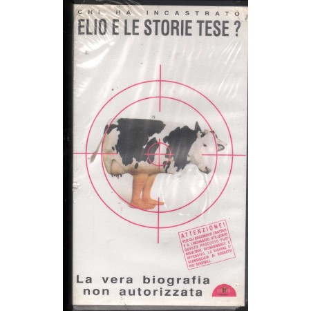 Elio E Le Storie Tese VHS Chi Ha Incastrato Elio E Le Storie Tese? SMV Enterprises – 204872 Sigillato