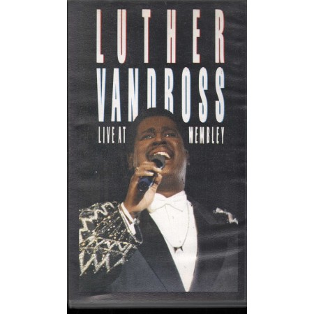 Luther Vandross VHS Live At Wembley CMV Enterprises – 490232 Nuovo