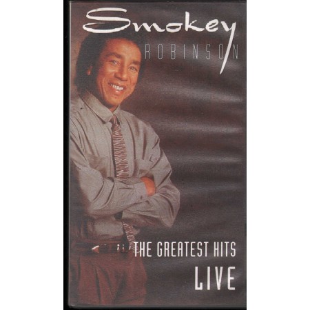 Smokey Robinson VHS The Greatest Hits Live Picture Music – 724349104839 Nuovo