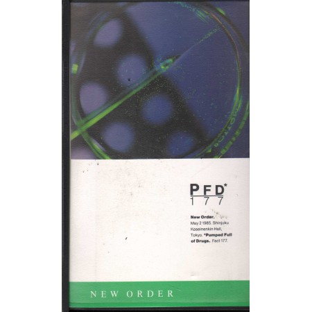 New Order VHS Pumped Full Of Drugs Factory – Fact177 Nuovo