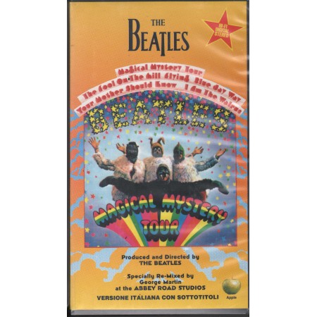 Beatles VHS Magical Mystery Tour Smv Music – 2007492 Sigillato