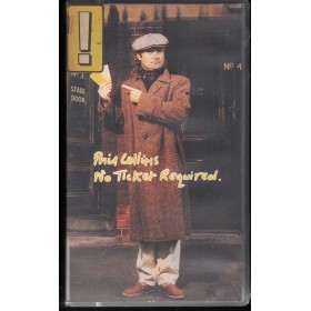 Phil Collins VHS No Ticket Required WEA Music Video – 2524113 Nuovo
