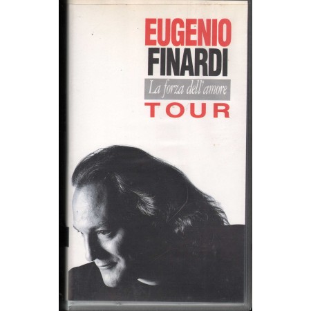 Eugenio Finardi VHS La Forza Dell'Amore Tour Warner Music Vision – 9031742033 Nuovo
