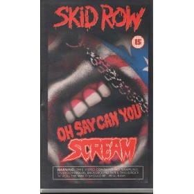 Skid Row VHS Oh Say Can You Scream Warner Music – 7567501793 Nuovo
