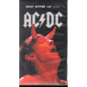 AC/DC VHS Stiff Upper Lip Live Warner Music Vision – 8536402323 Nuovo