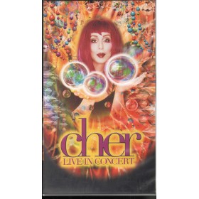 Cher VHS Live In Concert Warner Music Vision – 8573801773 Nuovo