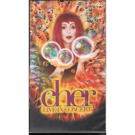 Cher VHS Live In Concert Warner Music Vision – 8573801773 Nuovo