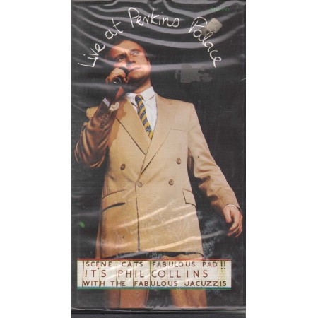 Phil Collins VHS Live At Perkins Palace Picture Music – CMVG5002 Sigillato