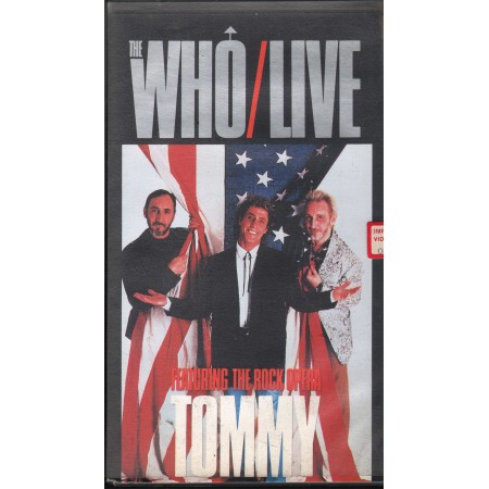 The Who VHS Live - Featuring The Rock Opera Tommy CBS – CBS490282 Nuovo