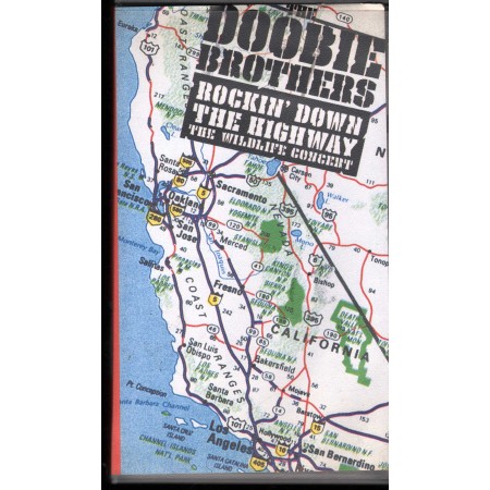 The Doobie Brothers VHS Rockin' Down The Highway SMV Enterprises – 501432 Nuovo